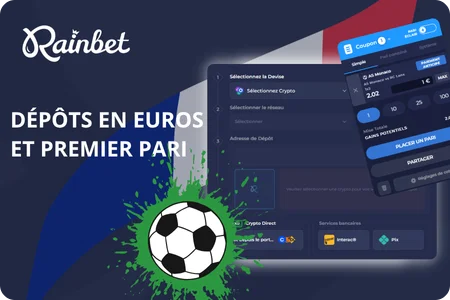 Dépôts en euros et premier pari