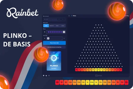 Rainbet Plinko – de basis
