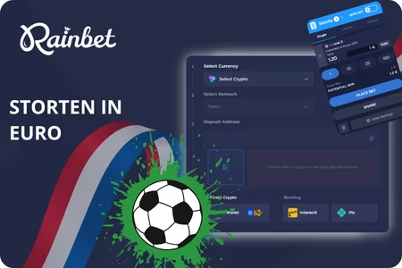 Storten in euro en eerste inzet