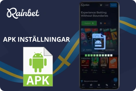 Rainbet apk download säkerhetsinställningar och installation från okända källor på Android