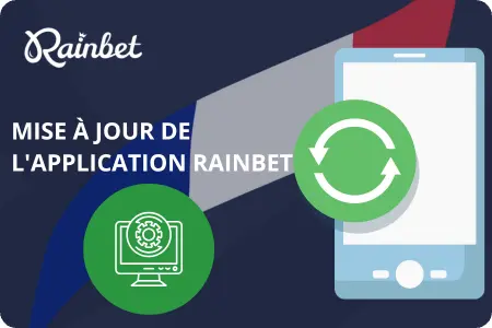 Icône de mise à jour de l'application Rainbet