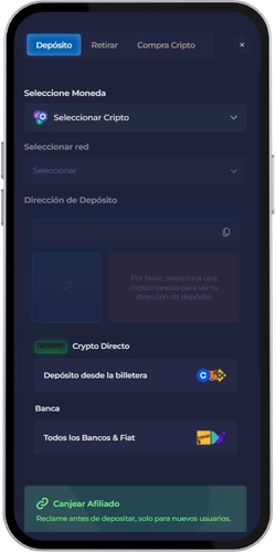 Realizar un depósito