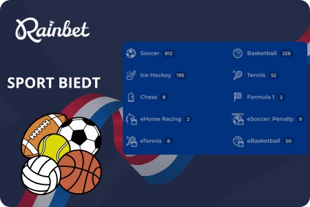 Rainbet sportweddenschappen met live odds